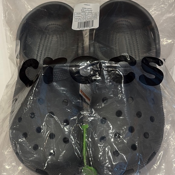 crocs classic slate grey size 10 men- 12 women - Picture 5 of 5